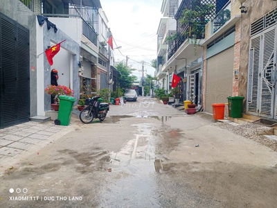 Bán Nhà 4 tầng, 52m2, 4PN, sân thượng, hẻm 2 ô tô tránh TX25, Quận 12