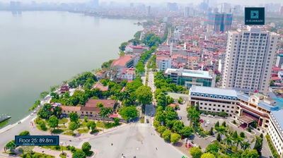 Bán căn hộ chung cư Tây Hồ - D'El Dorado Tân Hoàng Minh Lạc Long Quân, view hồ Tây, nhà mới tinh!