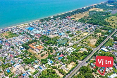 Đất mặt tiền kinh doanh Nguyễn Tất Thành cách biển Phước Hải chỉ 3phút