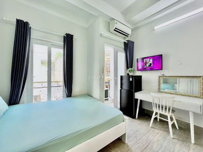 🌿CĂN HỘ BAN CÔNG FULL TIỆN NGHI GẦN CHỢ AN ĐÔNG