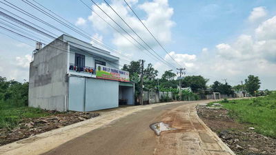 Đất 163m2 sổ riêng thổ cư, mặt tiền đường nhựa liên xã, xã Sông Thao