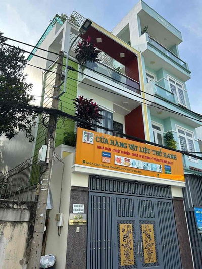 Bán nhà 1 trệt 2 lầu mặt tiền hẻm 86 cách đường Đình Phong Phú 30m