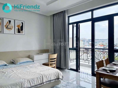 STUDIO BAN CÔNG - FULL NỘI THẤT - MÁY GIẶT RIÊNG  - 30M2