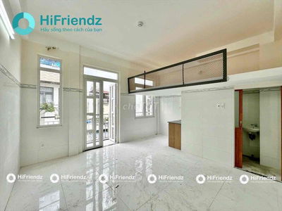 Cho thuê căn hộ có gác có ban công mới xây trục đường Phạm Văn Chiêu