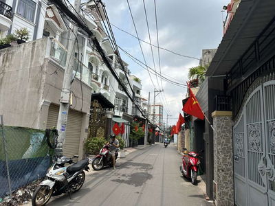 Nhà 4 Tầng 92m2 mặt tiền đường số 48 hiệp Bình Chánh Thủ Đức