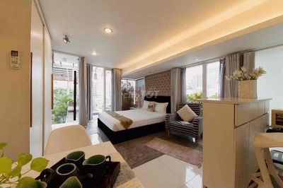 CHO THUÊ CĂN HỘ BAN CÔNG SANG TRỌNG FULL NỘI THẤT Ở LÊ VĂN SỸ GIÁ RẺ