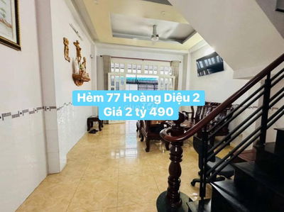Nhà 50m2 ngay Hoàng Diệu 2 cần bán gấp tặng nội thất cơ bản