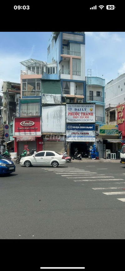 Nhà mặt tiền 28m2 đường bạch đằng bình thạnh