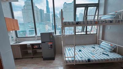 Căn hộ studio view Landmark 81 có thang máy full nội thất ở Bình thạnh