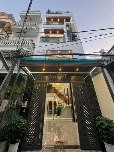 Nhà Phố Siêu Đẹp Gần CVPM Quang Trung, Hẻm thông 5m , Giá 6.3 Tỷ (TL)