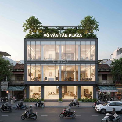 Cho thuê nhà mặt phố Võ Văn Tần,Q3-Dt:500m2x3tầng-Giá thuê:120tr