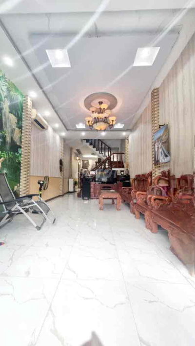 NHÀ SÁT KHU TÊN LỬA_4 TẦNG HOÀN CÔNG ĐỦ_HẺM 8M CÁCH 3 CĂN RA MẶT TIỀN