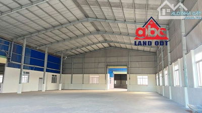 Cho Thuê Xưởng DTKV: 8.000m2 - DTXD: 4800m2 - TBA 560KVA.Giá Chỉ 60k/m2. Hố Nai - Đồng Nai