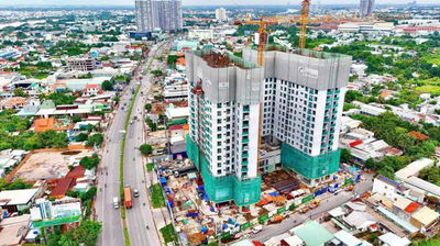 Căn hộ cao cấp The Emerald 68 mặt tiền QL 13 giá 2,3 tỷ, cashback 22%, hỗ trợ lãi suất 5 năm
