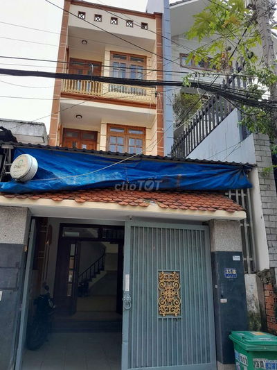 Nhà đẹp 3 tầng,hẻm thông ôtô 7 chỗ,gần Phần Mềm Quang Trung,DT: 4 x 22