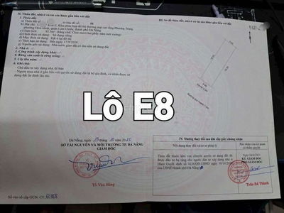 💥 Bán lô đất Hoà Phú 28 - Khu E8 Kim Long - sạch đẹp