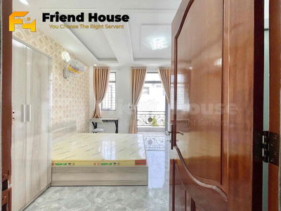 CHO THUÊ PHÒNG BAN CÔNG FULL NỘI THẤT GÒ VẤP