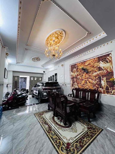 105m2(5x21)  - 4 TẦNG -KHU NHÀ GIÀU -NGUYỄN ẢNH THỦ -8PN FULL NT