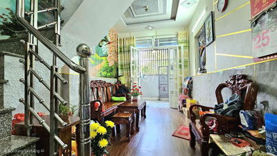 Nhà sổ hồng dsh 3,2x10m 1 lầu 1.48 tỷ Huỳnh Tấn Phát kế quận 8