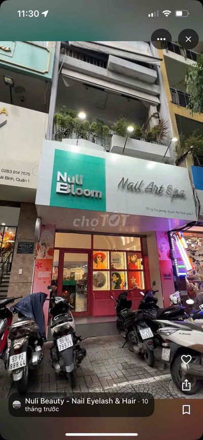 ✅ Cho Thuê MBKD Mặt Tiền Ký Con Quận 1 Có Phòng Ngủ Riêng Biệt