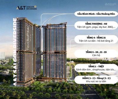 Mua nhà trực tiếp CĐT A&T Group. CK booking lên đến 2,5% và 2 chỉ vàng SJC.TT 20% nhận nhà Bank 80%