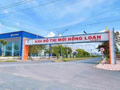 Nền 85m2 sổ hồng đường D14 kdc Hồng Loan gần đ.Trần Hoang Na va bến xe
