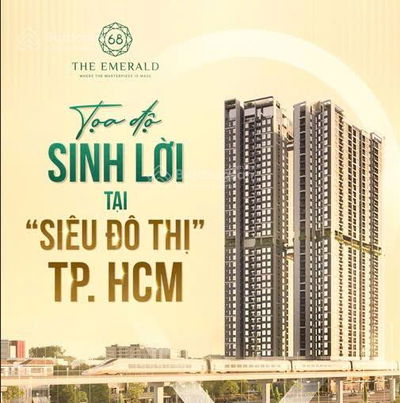 The Emerald 68 View Landmark 81. 2PN. Thanh toán 20% 700tr tới khi nhận nhà, chiết khấu 22%