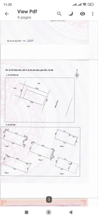 Chính chủ cần bán gấp 4 căn liền kề tại KĐT Ocean Park 2  Văn Giang, Hưng Yên