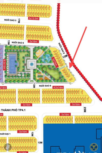 Hàng chủ đầu tư Vinhomes k phải chuyển nhượng căn NS9-04, 75m2 nhìn hồ, mặt công viên, hướng ĐB