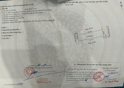 Chính chủ cần bán 97,5m2 chung cư Lương Quán, An Dương - Giá: