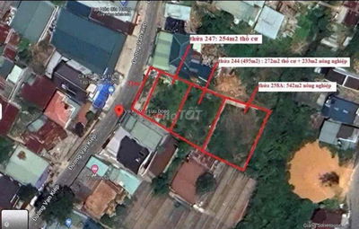 Bán đất xây dựng mặt tiền Vạn Kiếp chỉ 25tr/m2