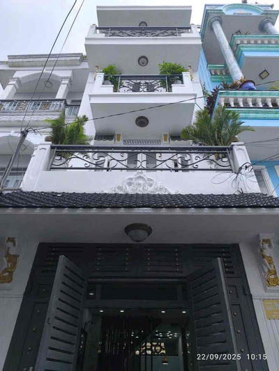 QUẬN 12. NHÀ ĐÚC 3 LẦU HẺM 4M - 4PN - 4 TOLET -  1/ HIỆP THÀNH 07