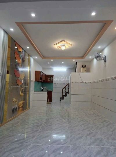 Nhà Bình Tân giáp Tân Phú 4x10m đúc 1 tấm