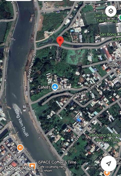💥bán lô đất nông nghiệp 22x65=1.422m2, sổ hồng riêng.  gần sông VT
