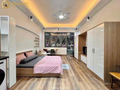 CHO THUÊ CĂN HỘ FULL NỘI THẤT CỬA SỔ BAN CÔNG BẾN VÂN ĐỒN QUẬN 4