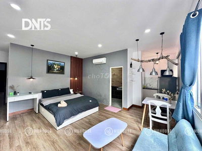 CHO THUÊ CĂN HỘ MINI MỚI NGAY NGUYỄN VĂN CỪ CỬA SỔ TO + AN NINH GIÁ RẺ