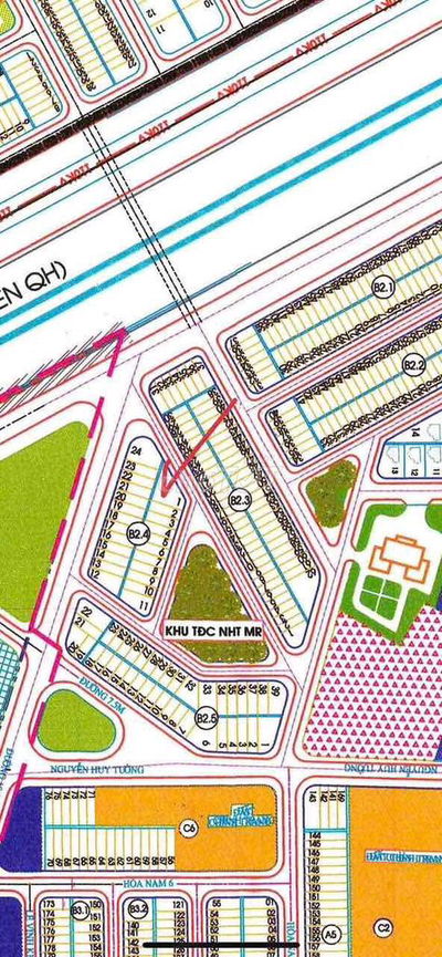 Bán lô góc 2MT Hoà Nam 8 - Hoà Nam 9 diện tích 305m2 Hoà Minh Đà Nẵng