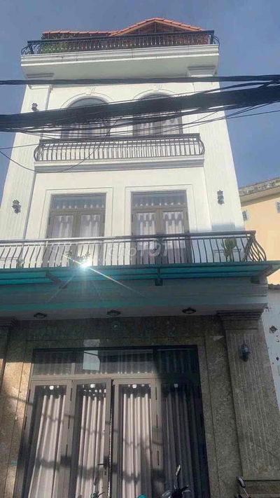 NHÀ 4 TẦNG KIÊN CỐ KIỆT OTO 8M CÙ CHÍNH LAN FULLNT