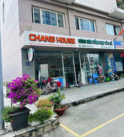 Ban Căn Góc Shop House, Dt: 128m2  3PN, CC Green Town Q. Bình Tân