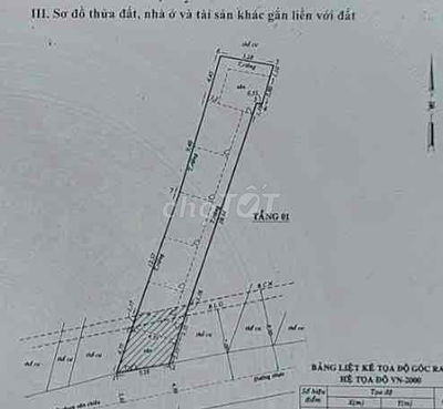 Dãy trọ 5.25m x 29m (118m2) - HXH 6m 1 trục Phạm Văn Chiêu, ngay CHỢ