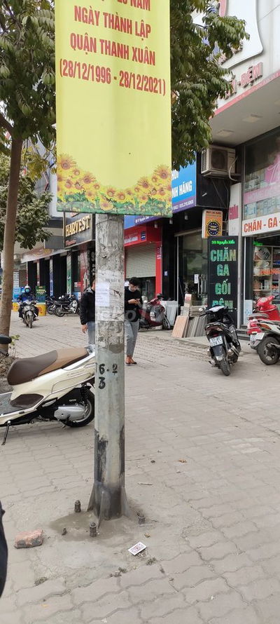 Cho thuê gấp giá rẻ mặt chợ Trường Chinh 110m, tầng 1, mt 8m,20 tr/th