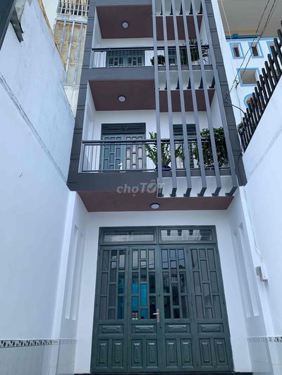 BÁN NHÀ ĐẸP 1 TRỆT 2 LẦU – HẺM XE HƠI – NGUYỄN THỊ BÚP, Q12