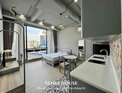 STUDIO BAN CÔNG FULL NỘI THẤT - VIEW SIÊU THOÁNG NGAY ETOWN CỘNG HOÀ✨
