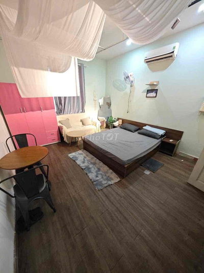 Cho Thuê căn Hộ D2d Võ thị sáu mặt tiền D9 Studio dạng homestay full n