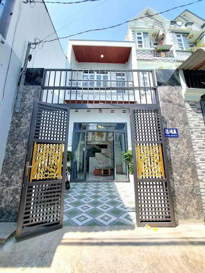 QUẬN 12. NHÀ PHỐ 4M X 14M LỮNG LẦU GẦN CẦU VƯỢT TÂN THỚI HIỆP