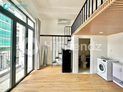 CĂN HỘ DUPLEX máy giặt riêng LÝ PHỤC MAN - gần KDC NAM LONG QUẬN 7