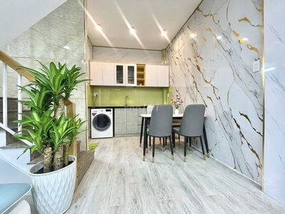 NHÀ ĐG PHAN VĂN TRỊ, P.11, QUẬN BÌNH THẠNH, 27.2M2X4.3MX4 TẦNG, 4.4 TỶ