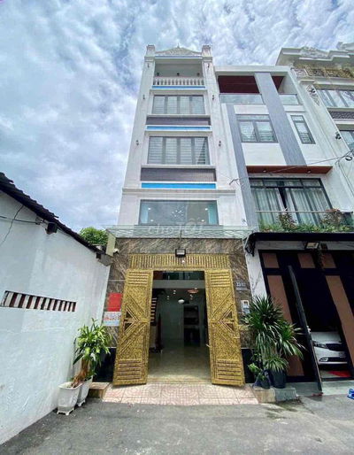 QUẬN 12. NHÀ PHỐ LỮNG 4 LẦU FULL NỘI THẤT HẺM 8M KHU NHÀ LẦU ĐỐNG BỘ