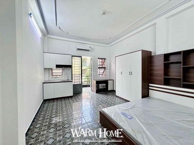 Thuê căn hộ studio ban công full nội thất gần Công Viên Gia Định