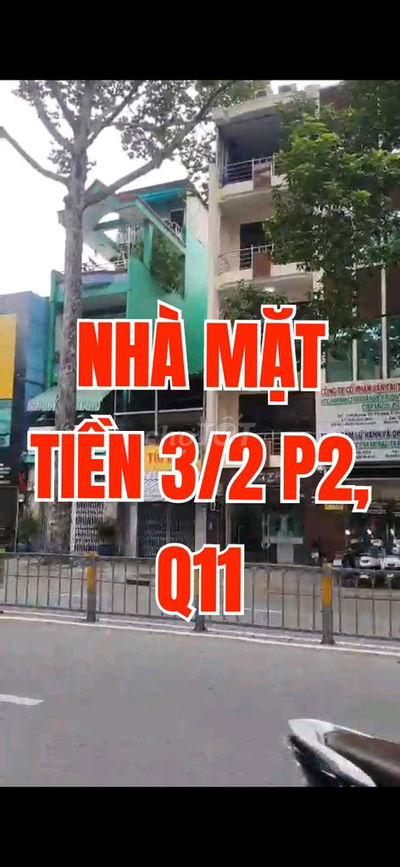 Nhà 1Lầu,  MT đường 3/2, DT 4m x 14,5m, P Minh Phụng (P2, Q11 cũ)